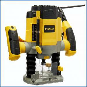 REBAJADOR-ROUTER STANLEY 1200W C/ GUIA Y 6 FRESAS